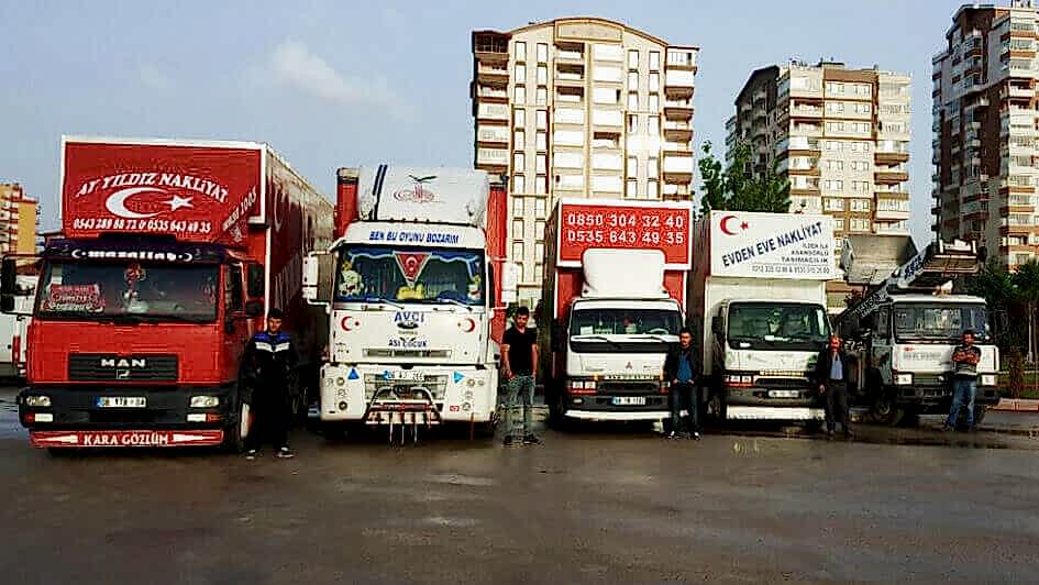 Ayyıldız taşıma ekibimiz